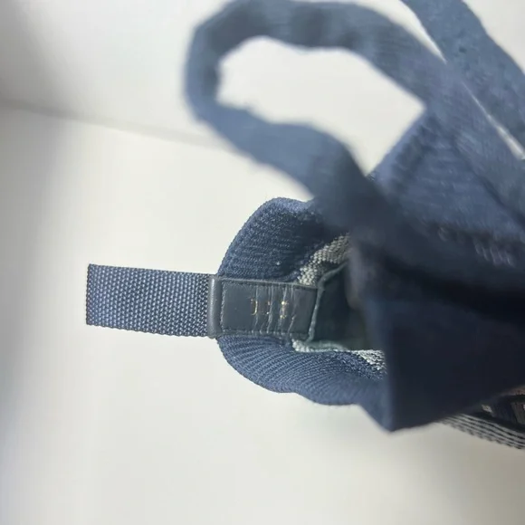 Christian Dior Walk'n'Dior Deep Blue Oblique Technical Mesh High Top Sneakers - Picture 11 of 12